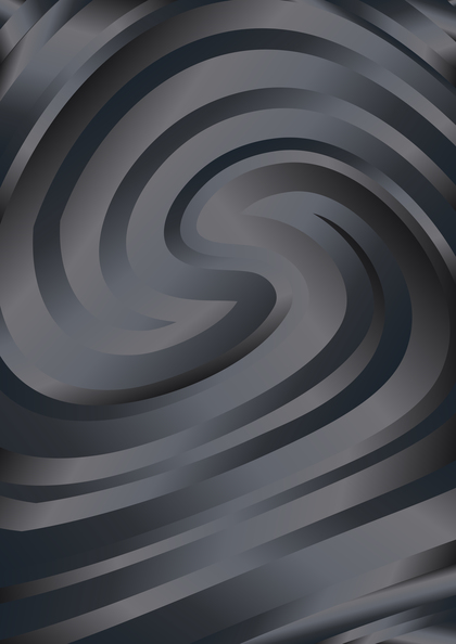 Abstract Dark Grey Swirl Background