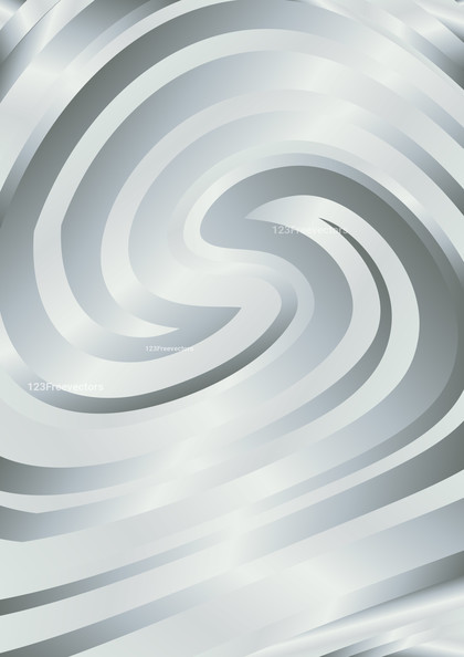 Abstract Light Grey Swirling Background