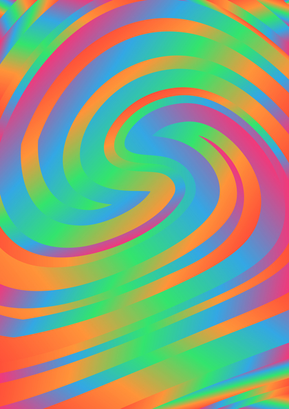 Abstract Colorful Swirling Background Graphic