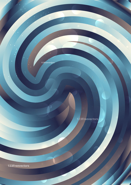 Blue and Brown Abstract Twister Background Image
