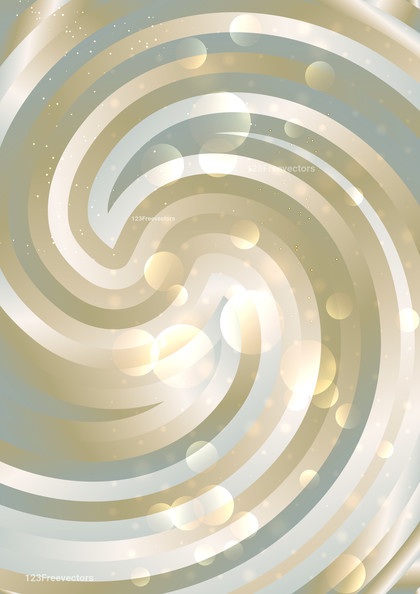 Blue and Brown Abstract Whirl Background Vector Graphic