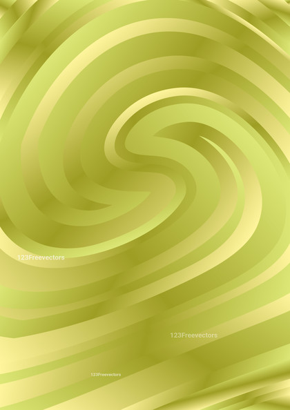 Brown and Green Twirling Vortex Background Vector Image