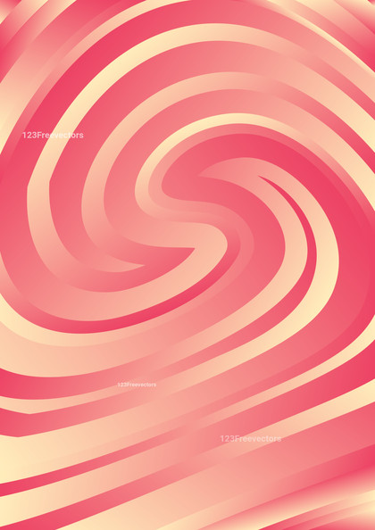 Pink and Brown Abstract Twirling Vortex Background