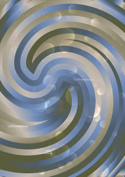 Brown Blue and Green Abstract Twister Background