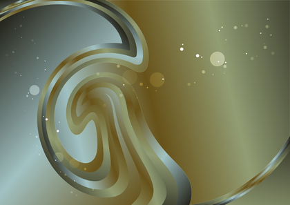 Abstract Blue and Brown Gradient Twirling Vortex Background