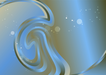 Blue and Brown Abstract Gradient Twirl Background