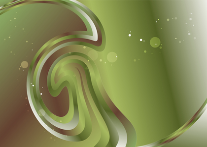 Brown and Green Gradient Twirl Background Vector Eps
