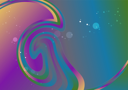 Purple Blue and Green Abstract Gradient Twirling Background