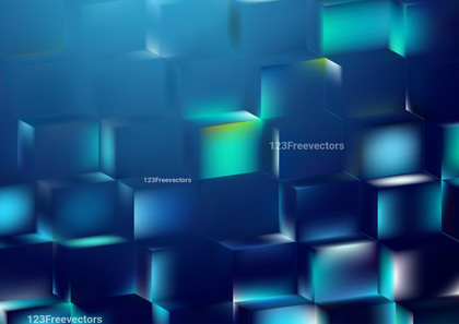Dark Blue Graphic Background Vector Image