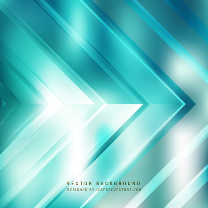 Abstract Turquoise Arrow Background