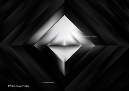 Abstract Black and White Background Vector Art
