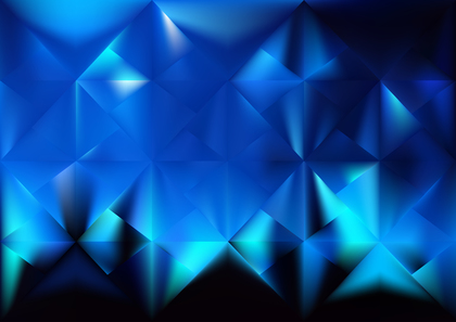 Cool Blue Abstract Background
