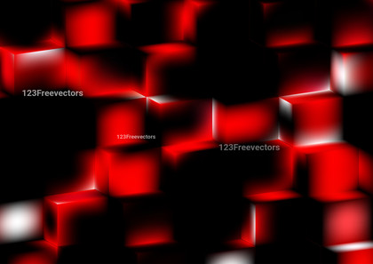 Cool Red Abstract Graphic Background