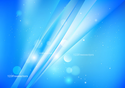 Blue and White Abstract Graphic Background Vector Image