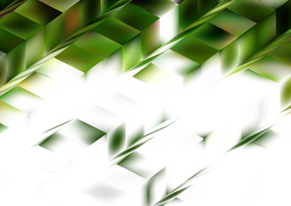 Green and White Abstract Graphic Background Image