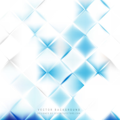 Abstract Light Blue Square Background