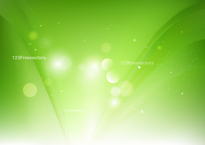 Green and White Graphic Background