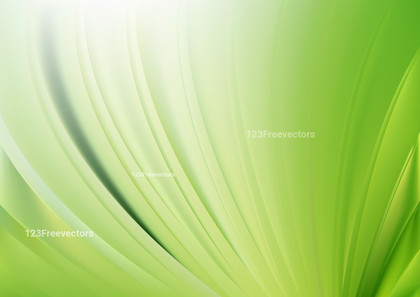 Green and White Graphic Background Vector
