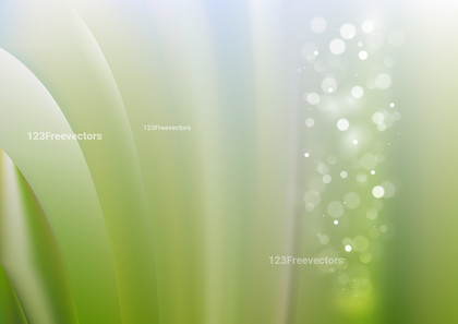 Green and White Abstract Background Vector Art