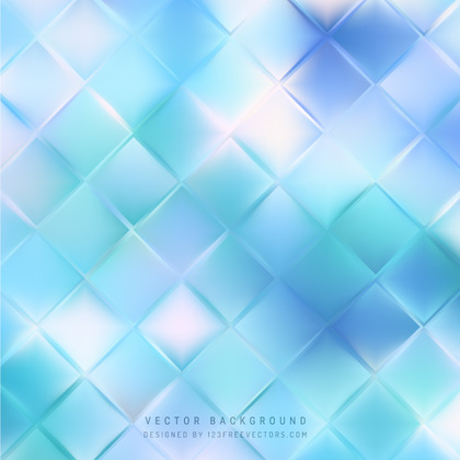 Abstract Light Blue Geometric Square Background