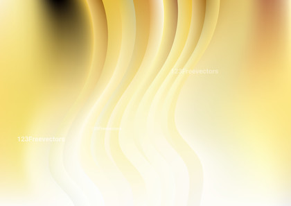 Yellow and White Graphic Background Vector Illustration