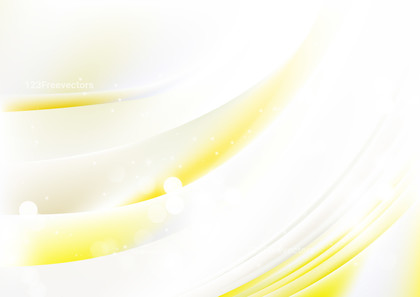 Yellow and White Abstract Background Vector Eps