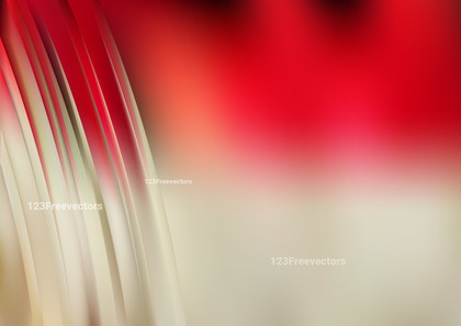 Beige and Red Abstract Graphic Background Illustration