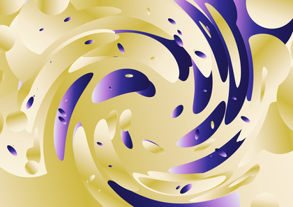 Abstract Purple and Yellow Background Design