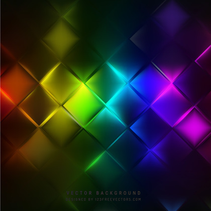 Abstract Colorful Square Background Pattern