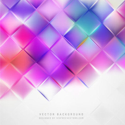 Colorful Square Background Pattern