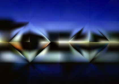 Blue Yellow and Black Abstract Graphic Background