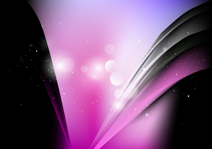Abstract Pink Purple and Black Graphic Background Vector Illustration