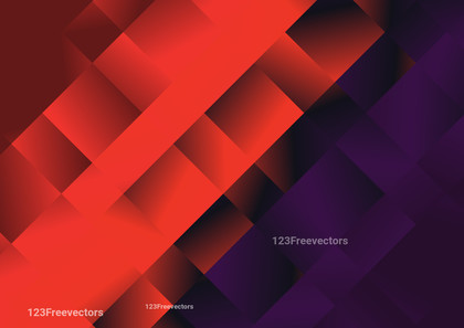 Abstract Red Purple and Black Graphic Background Vector Image