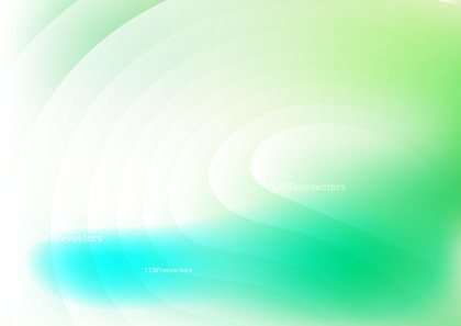 Abstract Blue Green and White Graphic Background Illustration