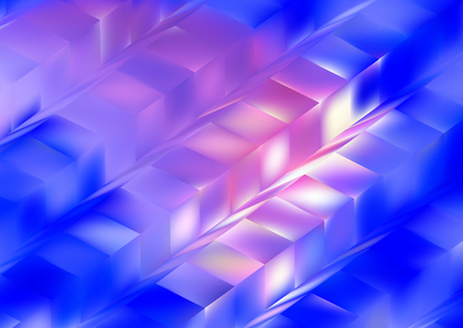 Pink Blue and White Abstract Background