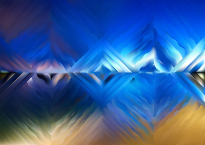 Blue Green and Orange Abstract Graphic Background