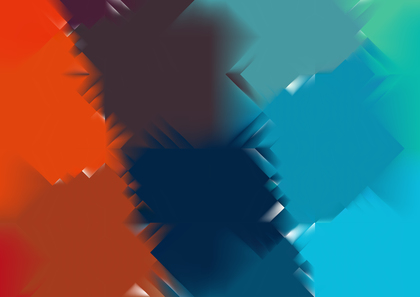 Abstract Blue Orange and Brown Background