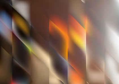 Abstract Blue Orange and Brown Graphic Background