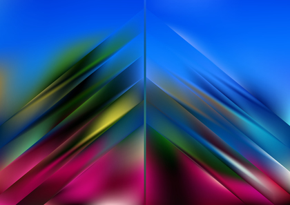 Blue Pink and Green Abstract Background