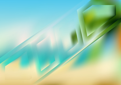 Abstract Brown Blue and Green Graphic Background