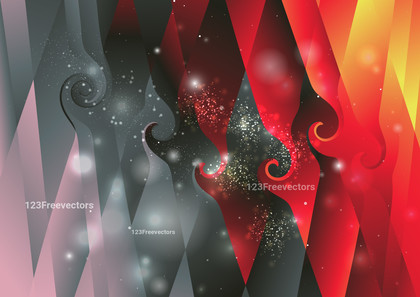 Grey Red and Yellow Abstract Background Vector Eps
