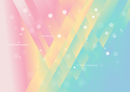 Pink Blue and Yellow Abstract Graphic Background