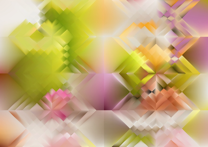 Pink Green and Yellow Abstract Background