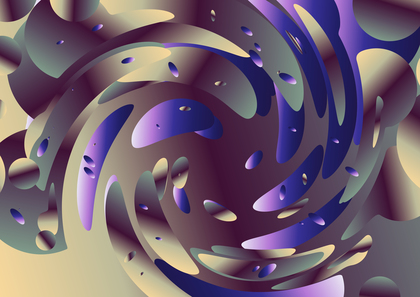 Abstract Purple Brown and Blue Graphic Background Vector Image