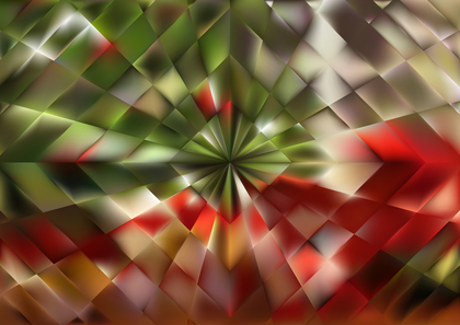 Red Brown and Green Abstract Background Design