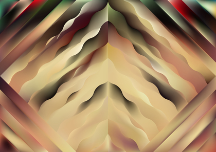 Red Brown and Green Abstract Background
