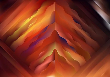 Abstract Red Orange and Blue Background Vector Eps