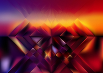 Red Orange and Blue Abstract Graphic Background