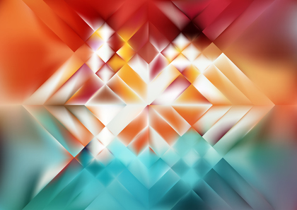 Abstract Red Orange and Blue Background