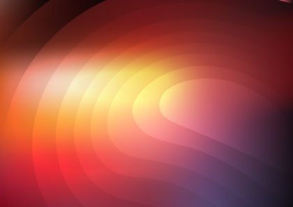 Abstract Red Orange and Blue Graphic Background Illustration